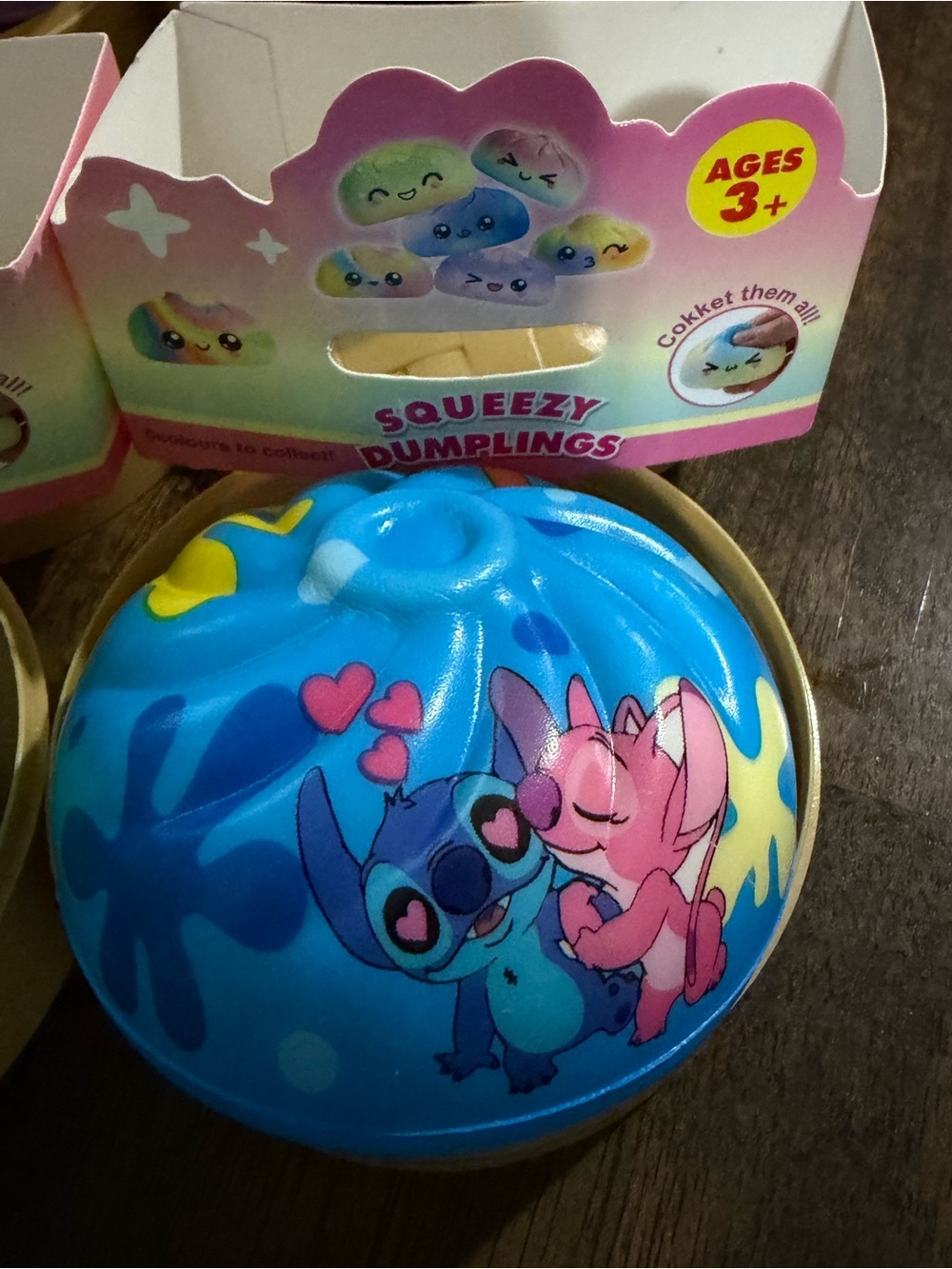 Stitch & Angel Plush Squishy dumpling - Kids Toys